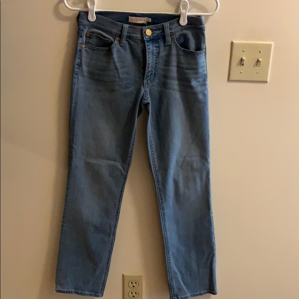 Tory Burch Cropped Mid Rise - Picture 2 of 4